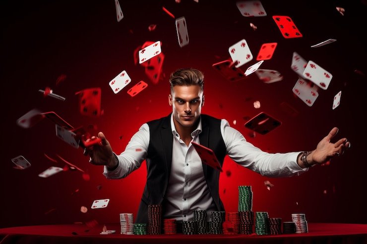 Studio live dealer instal4d dengan dealer profesional di meja blackjack